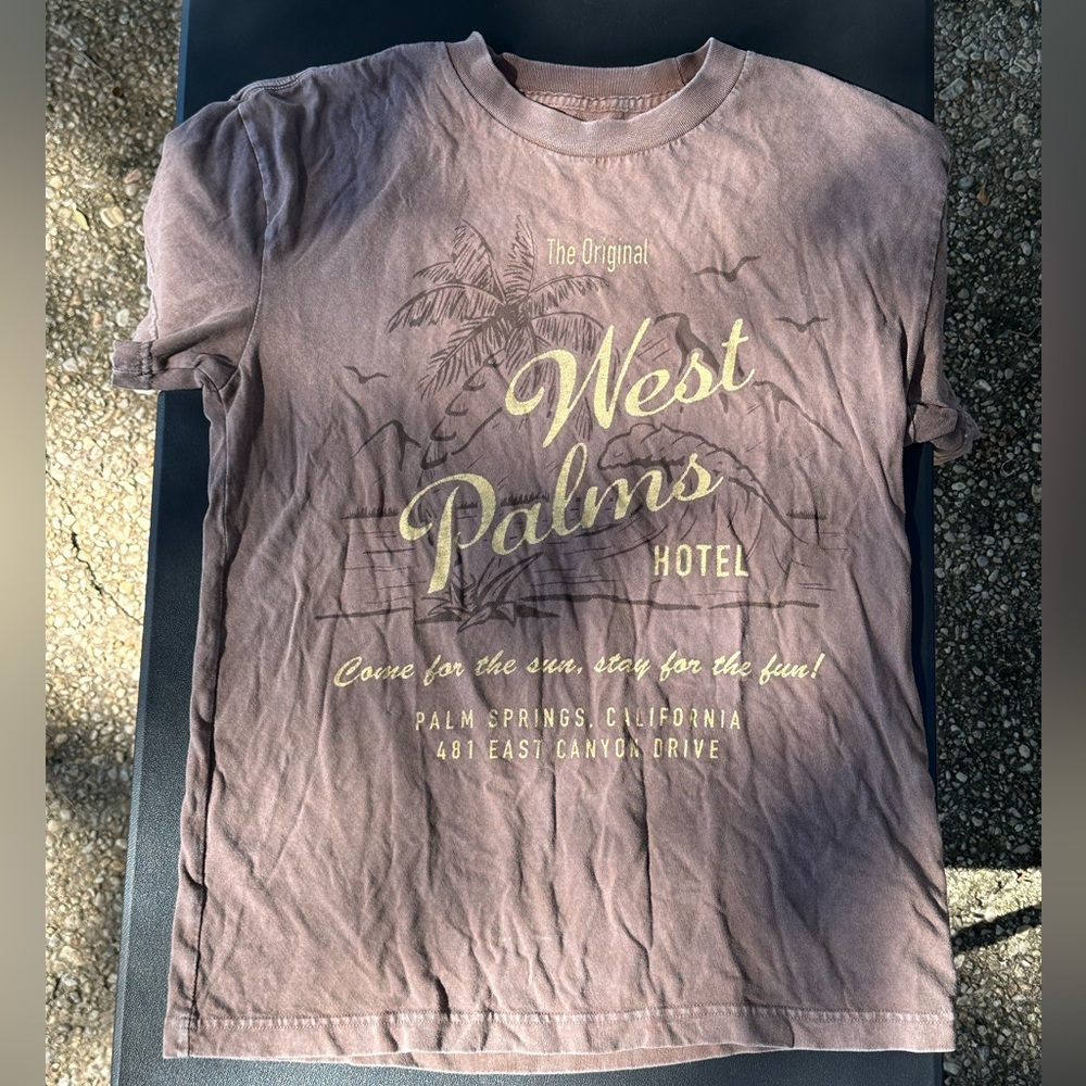 Brown Graphic Tee